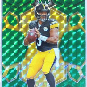 2024 Mosaic Russell Wilson Mosaic Green 183 Steelers
