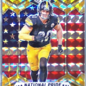 2024 Mosaic T.J. Watt Mosaic Reactive Yellow 266 Steelers