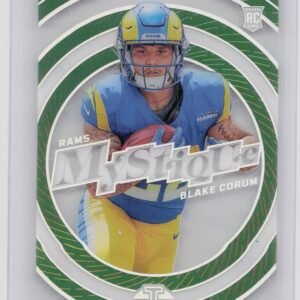 2024 Panini Illusions Blake Corum #26 Rams Mystique Rainbow