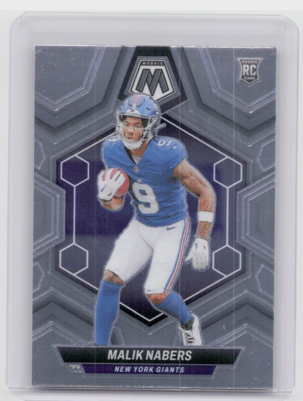 2024 Panini Mosaic Malik Nabers RC 306 Giants
