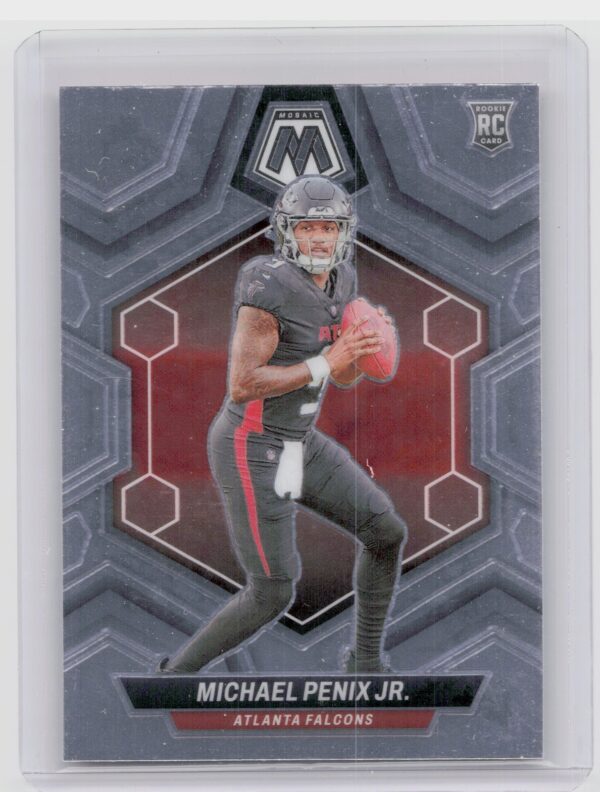 2024 Panini Mosaic Michael Penix Jr. RC 308 Falcons