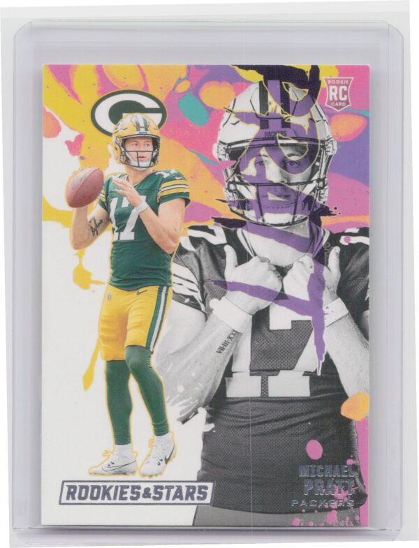 2024 Panini Rookies & Stars Michael Pratt RC #RE-MPT Packers Rookie Exclusive