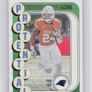 2024 Panini Score Jonathan Brooks Potential #14 Panthers