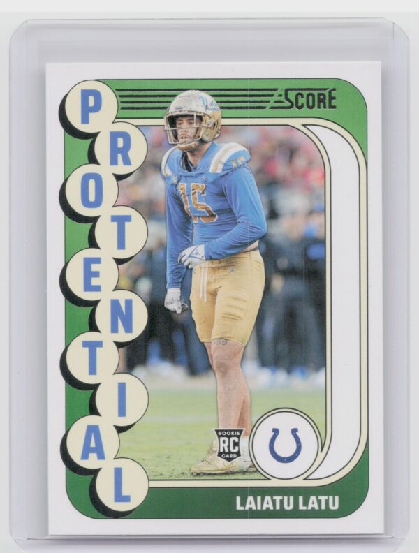 2024 Panini Score Laiatu latu Potential #22 Panthers