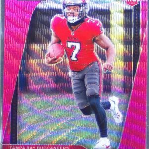 2024 Prizm Bucky Irving Pink Wave RC 316 Buccaneers