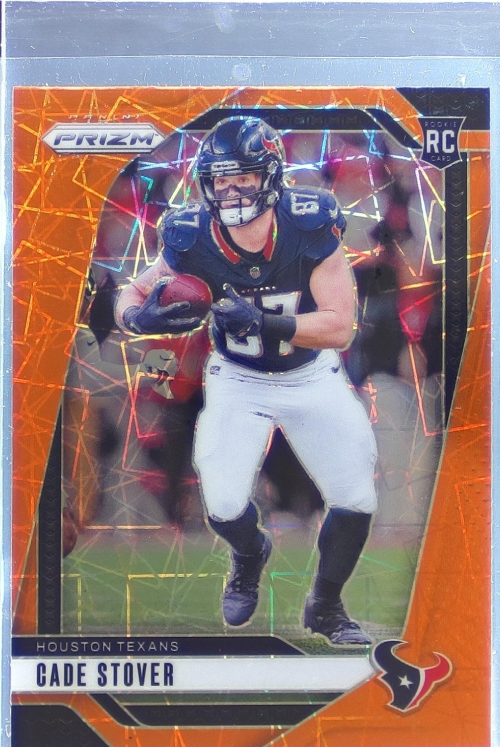 2024 Prizm Cade Stover Lazer RC 318 Texans