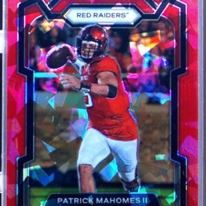 2024 Prizm Draft Picks Patrick Mahomes II Red Ice #61 Raiders
