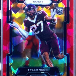 2024 Prizm Draft Picks Tyler Nubin Red Ice RC #125 Gophers