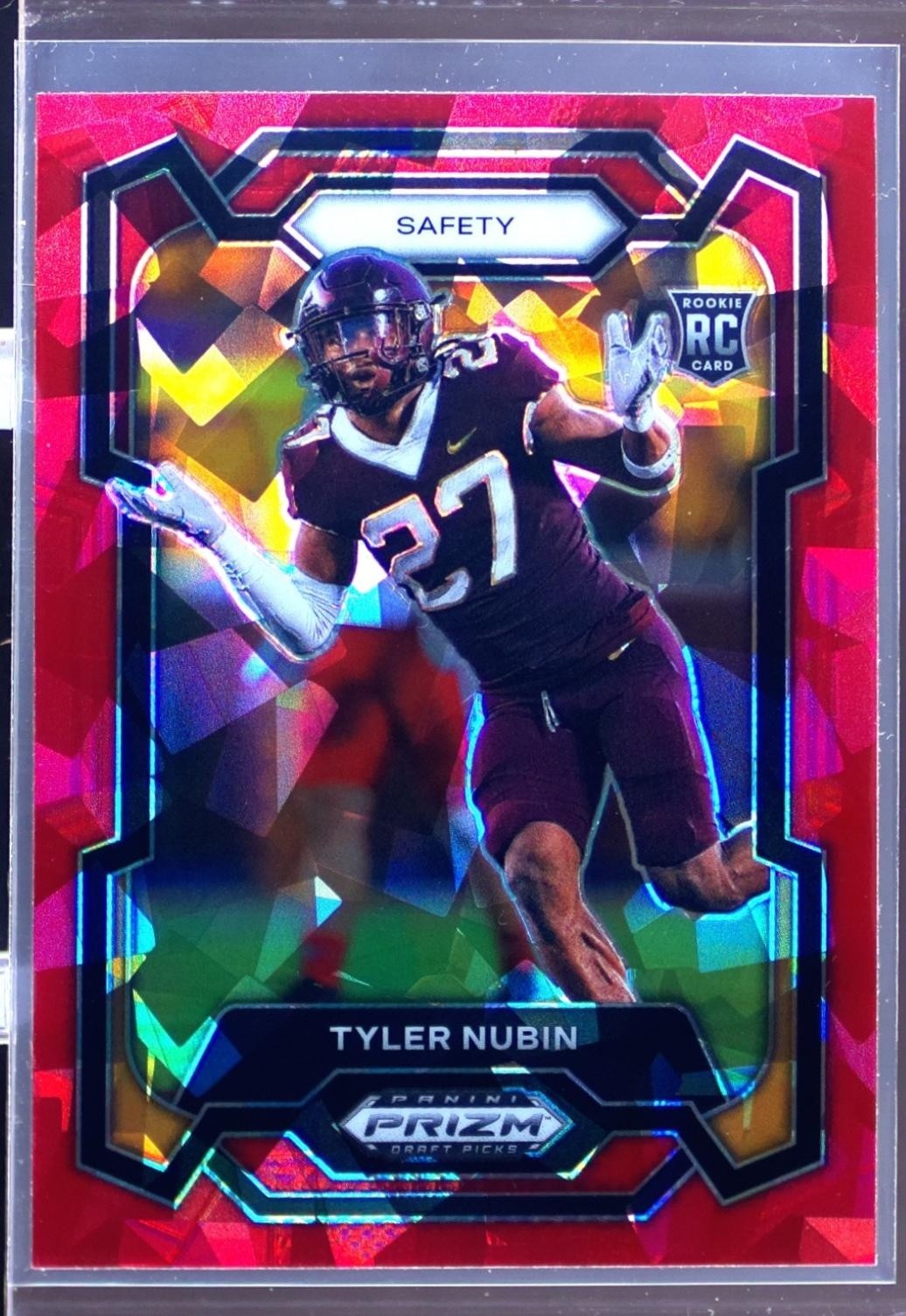2024 Prizm Draft Picks Tyler Nubin Red Ice RC #125 Gophers