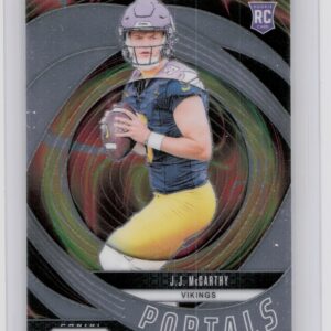 2024 Prizm J.J. McCarthy RC 7 Vikings Portals