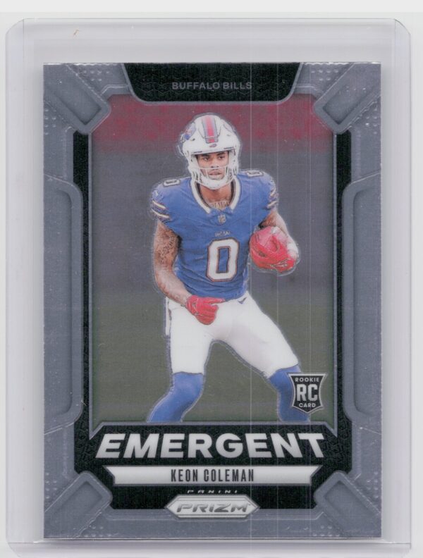 2024 Prizm Keon Coleman 16 Bills Emergent