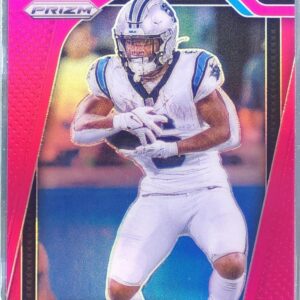 2024 Prizm Miles Sanders Pink 38 Panthers