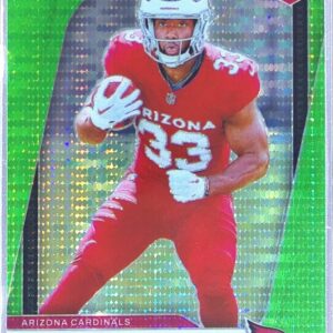 2024 Prizm Trey Benson Neon Green Pulsar RC 392 Cardinals