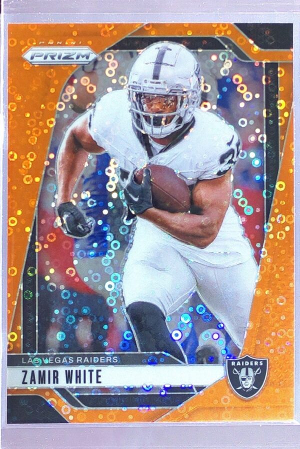 2024 Prizm Zamir White Orange Disco 149 Raiders