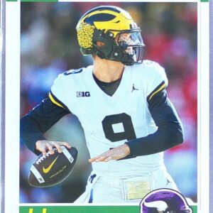 2024 Score J.J. McCarthy RC #8 Vikings 35th Anniversary Rookies