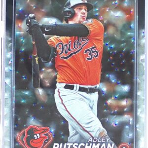 2024 Topps Adley Rutschman Silver Crackle Foil #35 Orioles