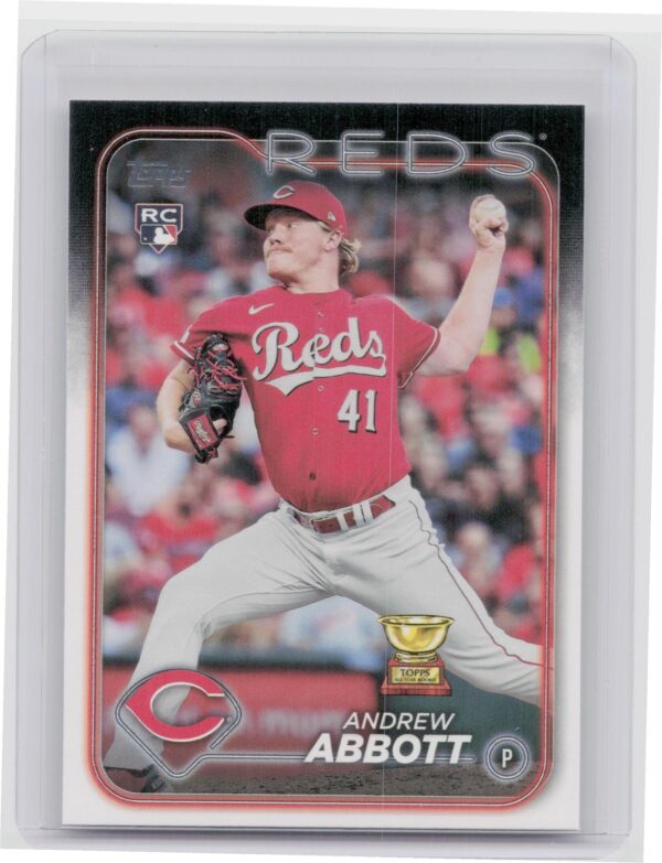 2024 Topps Andrew Abbott Rookie RC #214 Reds