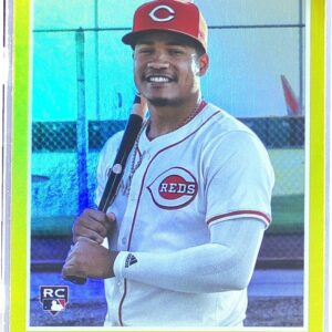 2024 Topps Archives Noelvi Marte Yellow Foilboard RC #158 Reds
