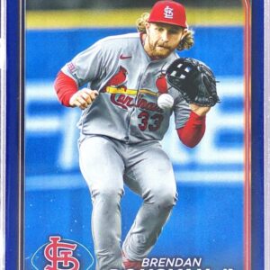 2024 Topps Brendan Donovan Royal Blue #7 Cardinals