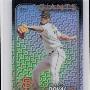 2024 Topps Camilo Doval Holiday #213 Giants