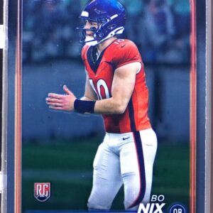 2024 Topps Chrome Bo Nix RC #206 Broncos