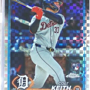 2024 Topps Chrome Colt Keith X Fractors RC #2 Tigers