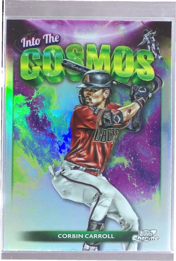 2024 Topps Chrome Cosmic Corbin Carroll #ITC-2 Diamondbacks Into the Cosmos