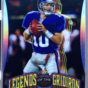 2024 Topps Chrome Eli Manning #LOG-3 Giants Legends of the Gridiron Refractor