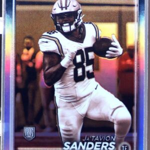 2024 Topps Chrome Ja'Tavion Sanders Refractor #223 Panthers