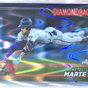 2024 Topps Chrome Ketel Marte Raywave Refractors #35 Diamondbacks