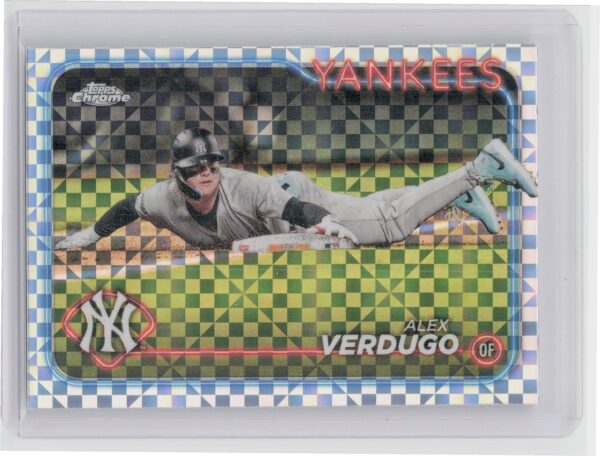 2024 Topps Chrome Update Alex Verdugo X Fractors #USC38 Yankees