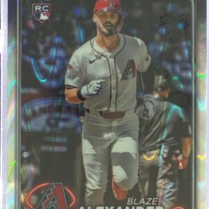 2024 Topps Chrome Update Blaze Alexander RayWave Refractors RC #USC53