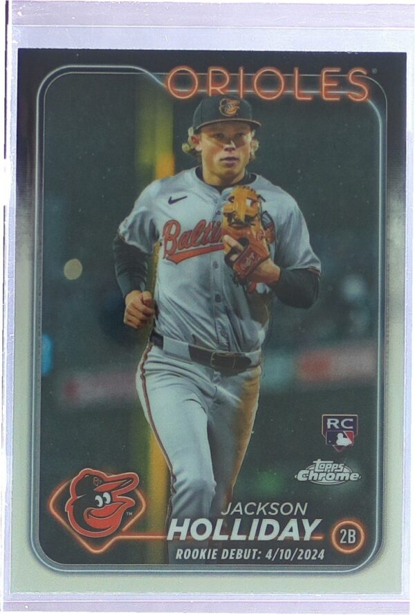 2024 Topps Chrome Update Jackson Holliday RC #USC89 Orioles