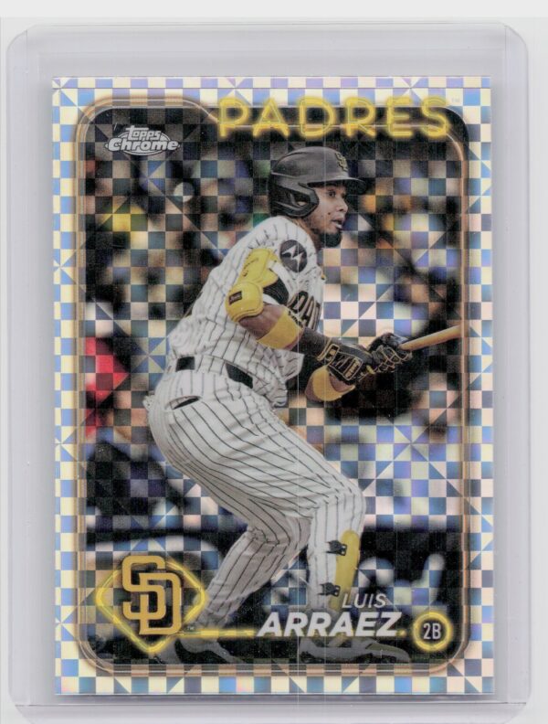 2024 Topps Chrome Update Luis Arraez X Fractors #USC100 Padres