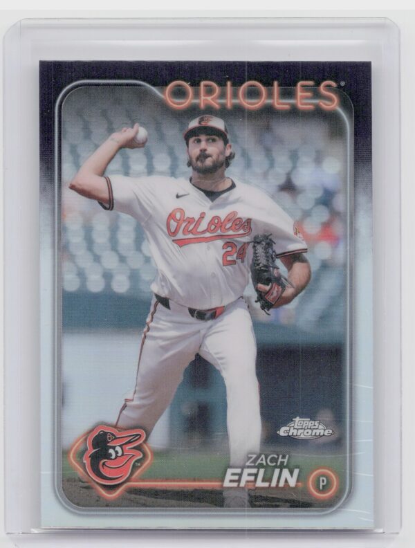 2024 Topps Chrome Update Zach Eflin #USC10 Orioles