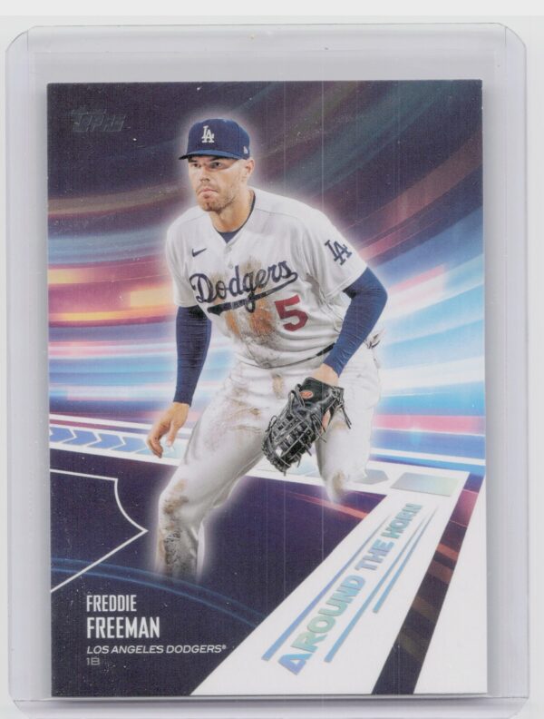 2024 Topps Freddie Freeman #ATH-12 Dodgers Around the Horn