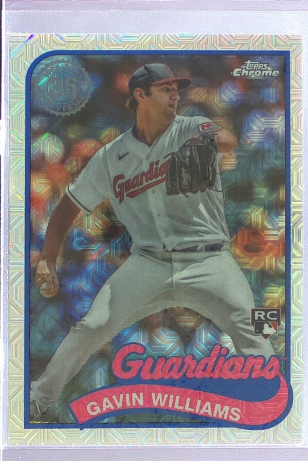 2024 Topps Gavin Williams RC #T89C-42 Guardians Mojo