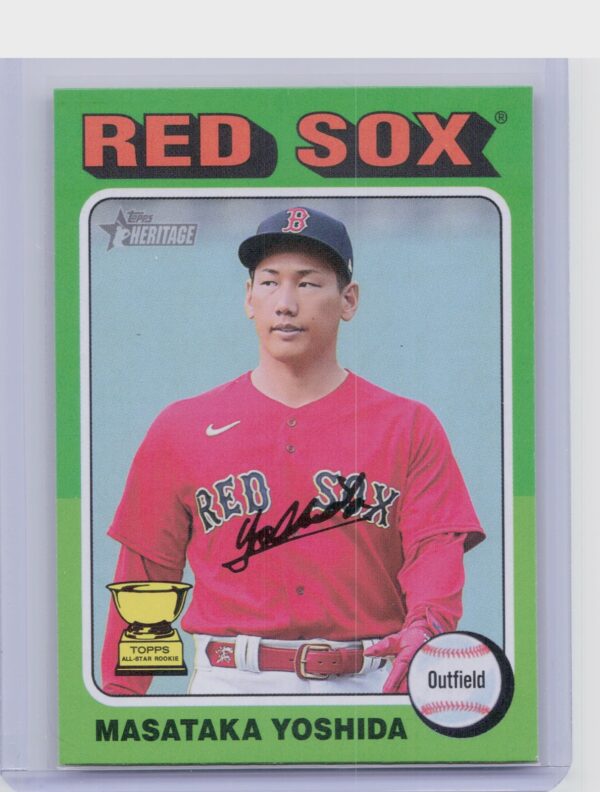 2024 Topps Heritage Mini Masataka Yoshida #292 Sox
