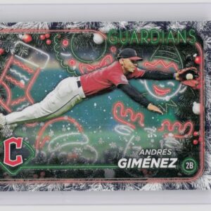 2024 Topps Holiday Andres Gimenez Holiday Tree #H58 Guardians