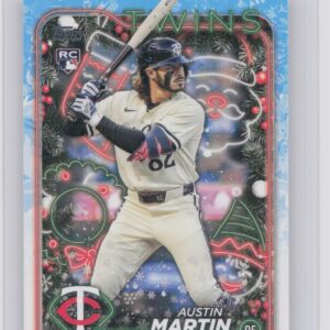 2024 Topps Holiday Austin Martin Rookie H67 Twins