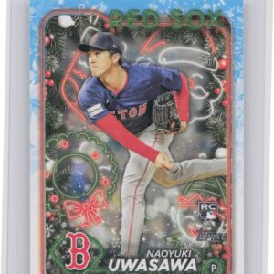 2024 Topps Holiday Naoyuki Uwasawa Rookie H37 Red Sox