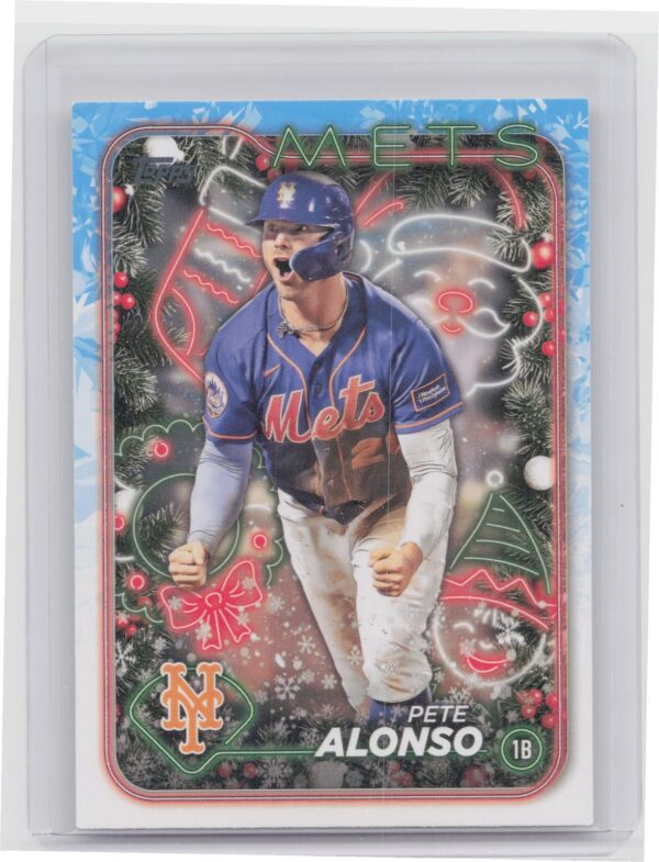 2024 Topps Holiday Pete Alonso #H66 Mets