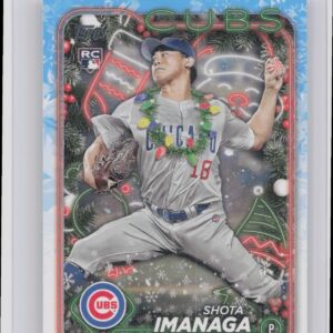 2024 Topps Holiday Shota Imanaga RC #H84 Cubs
