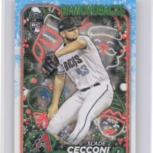 2024 Topps Holiday Slade Cecconi Rookie H39 Diamondbacks