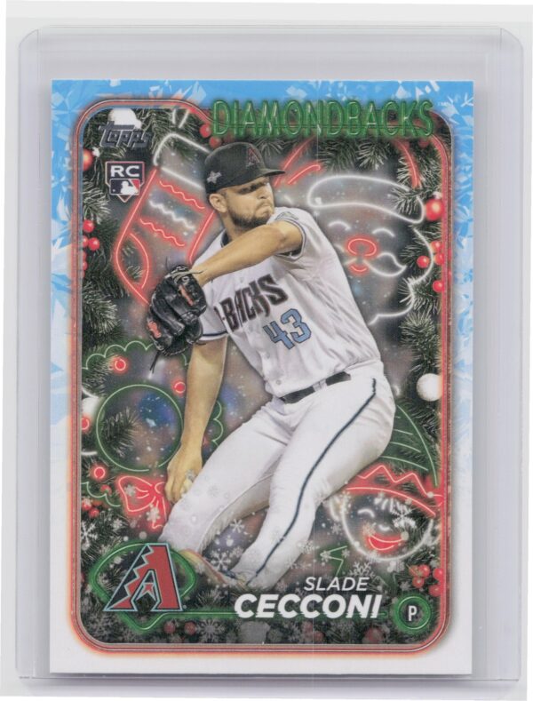 2024 Topps Holiday Slade Cecconi Rookie H39 Diamondbacks