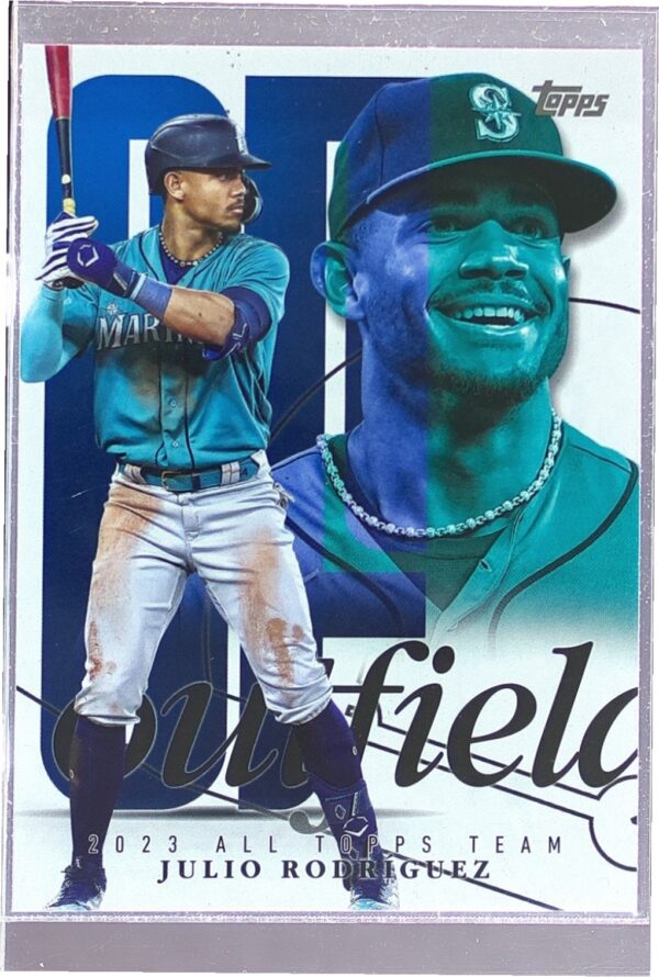2024 Topps Julio Rodriguez #ATT-2 Mariners 2023 All Topps Team