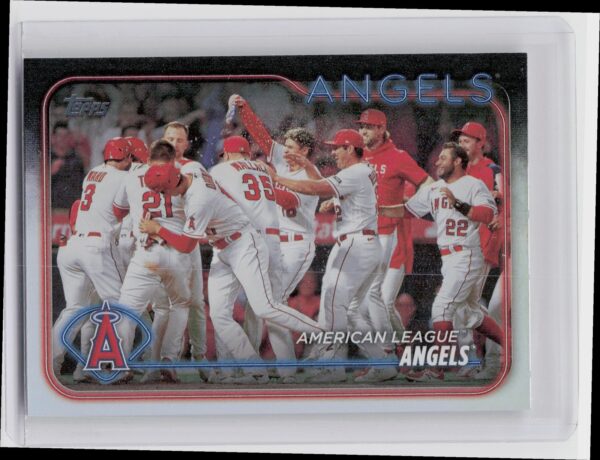 2024 Topps Los Angeles Angels Rainbow Foil #279 Angels