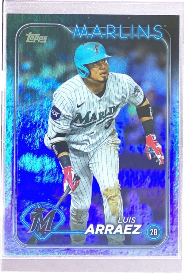 2024 Topps Luis Arraez Rainbow Foil #299 Marlins