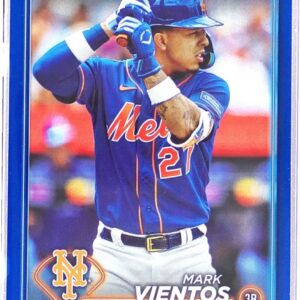 2024 Topps Mark Vientos Royal Blue #78 Mets
