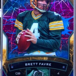 2024 Topps Resurgence Brett Favre Sky Blue & Pink Shock #37 Packers